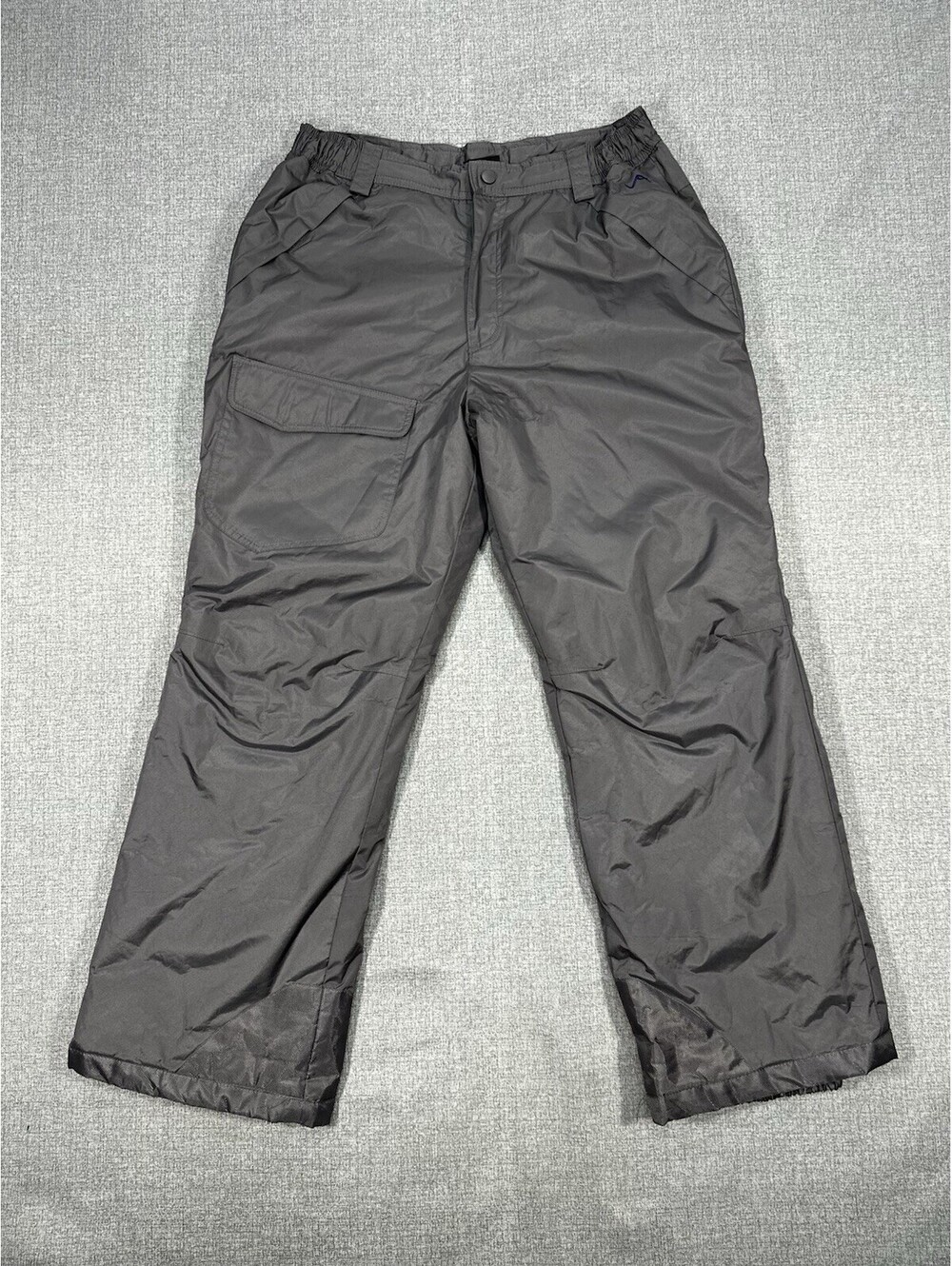 Vertical 9 Insulated Snow Ski Pants Gray Men’s M Waterproof Winter